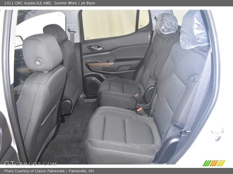Summit White / Jet Black 2021 GMC Acadia SLE AWD