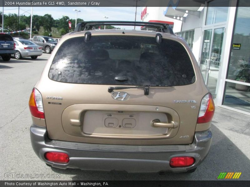 Sandstone / Gray 2004 Hyundai Santa Fe GLS 4WD