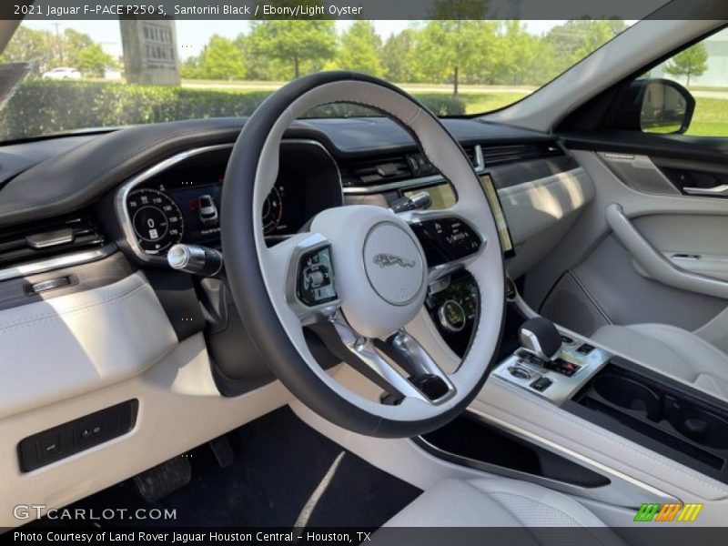 Santorini Black / Ebony/Light Oyster 2021 Jaguar F-PACE P250 S