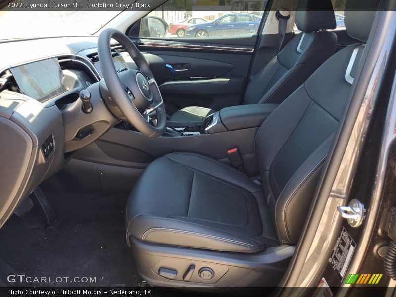  2022 Tucson SEL Black Interior