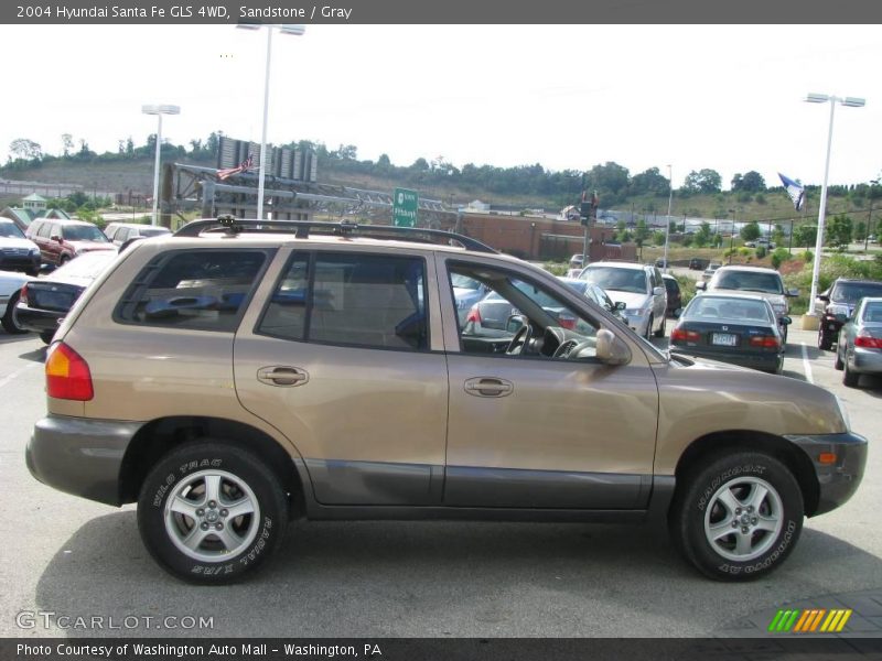 Sandstone / Gray 2004 Hyundai Santa Fe GLS 4WD