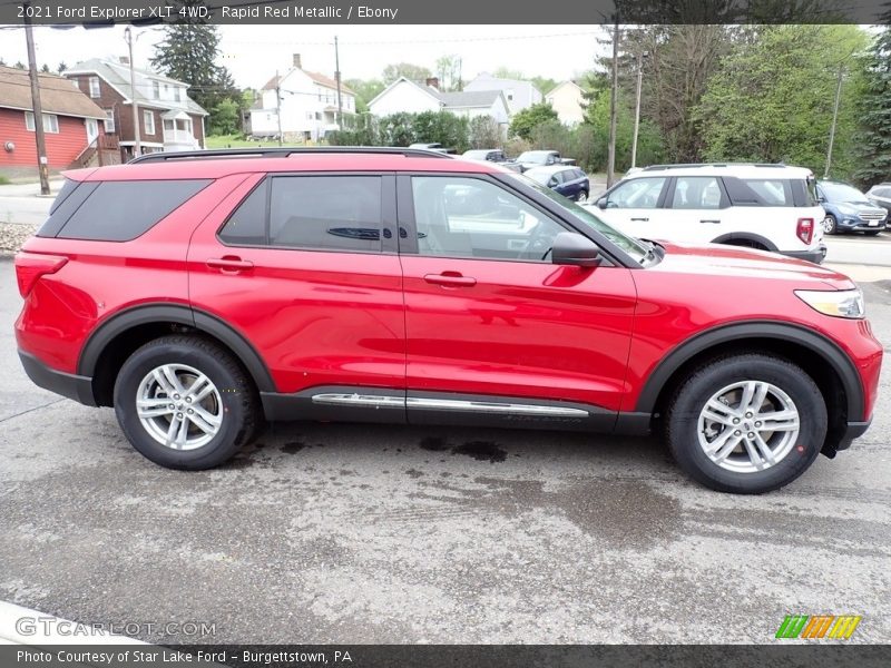  2021 Explorer XLT 4WD Rapid Red Metallic