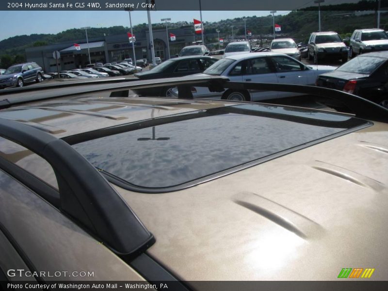 Sandstone / Gray 2004 Hyundai Santa Fe GLS 4WD