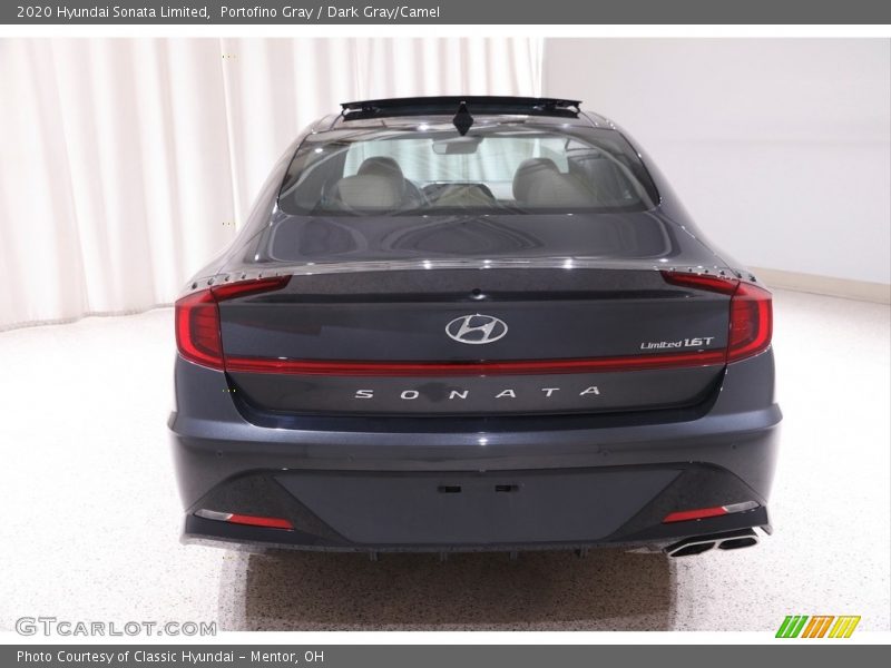 Portofino Gray / Dark Gray/Camel 2020 Hyundai Sonata Limited