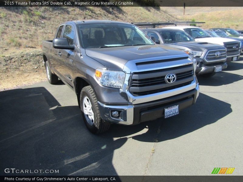 Magnetic Gray Metallic / Graphite 2015 Toyota Tundra SR5 Double Cab