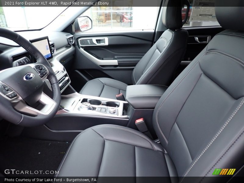 Rapid Red Metallic / Ebony 2021 Ford Explorer XLT 4WD