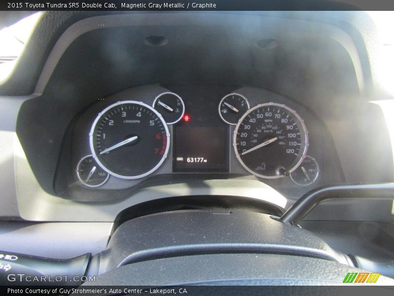 Magnetic Gray Metallic / Graphite 2015 Toyota Tundra SR5 Double Cab