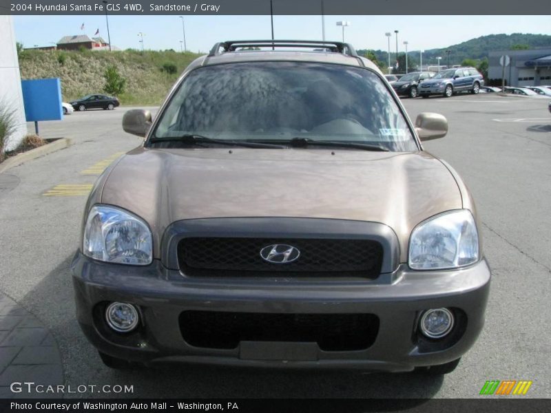 Sandstone / Gray 2004 Hyundai Santa Fe GLS 4WD