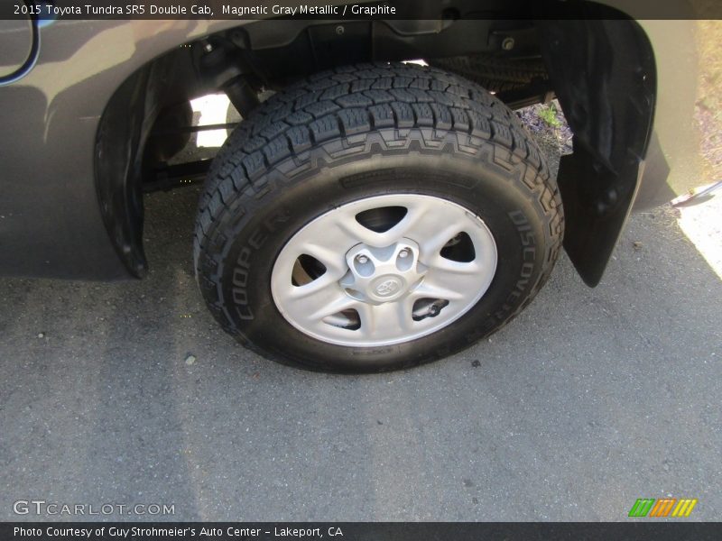 Magnetic Gray Metallic / Graphite 2015 Toyota Tundra SR5 Double Cab