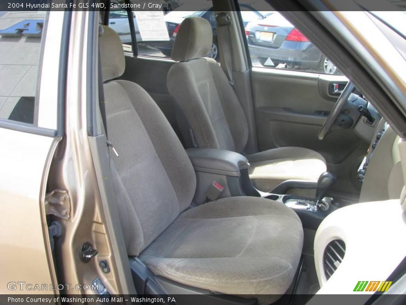 Sandstone / Gray 2004 Hyundai Santa Fe GLS 4WD