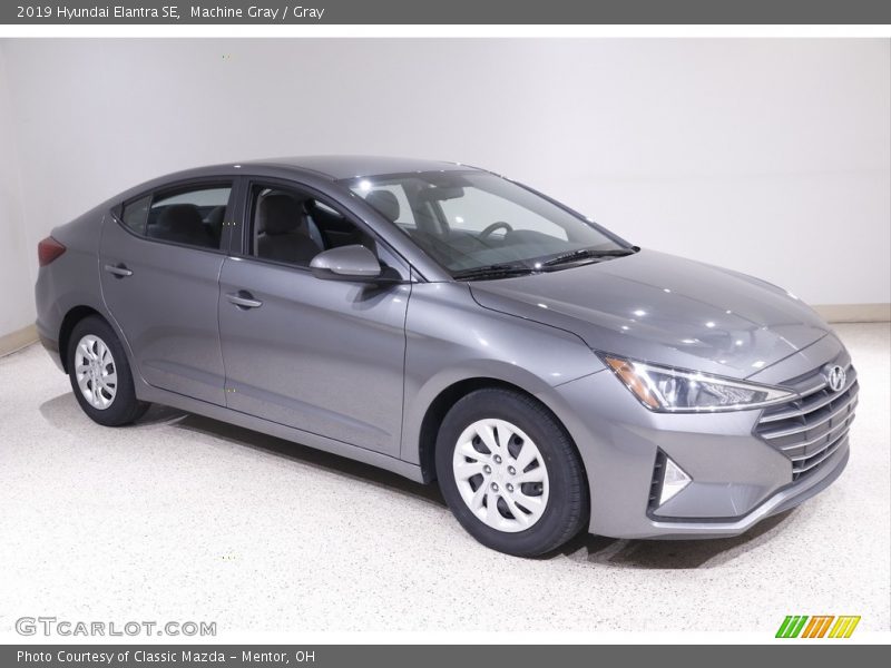 Machine Gray / Gray 2019 Hyundai Elantra SE