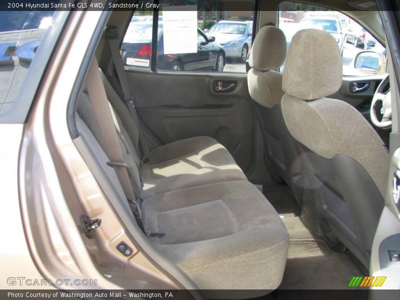 Sandstone / Gray 2004 Hyundai Santa Fe GLS 4WD