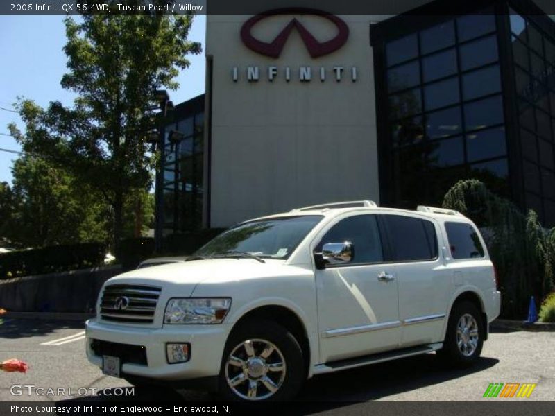 Tuscan Pearl / Willow 2006 Infiniti QX 56 4WD