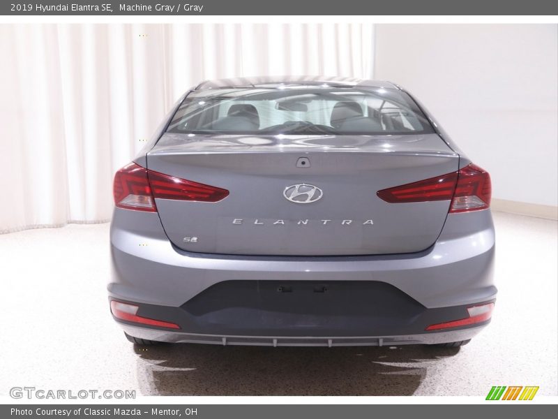 Machine Gray / Gray 2019 Hyundai Elantra SE