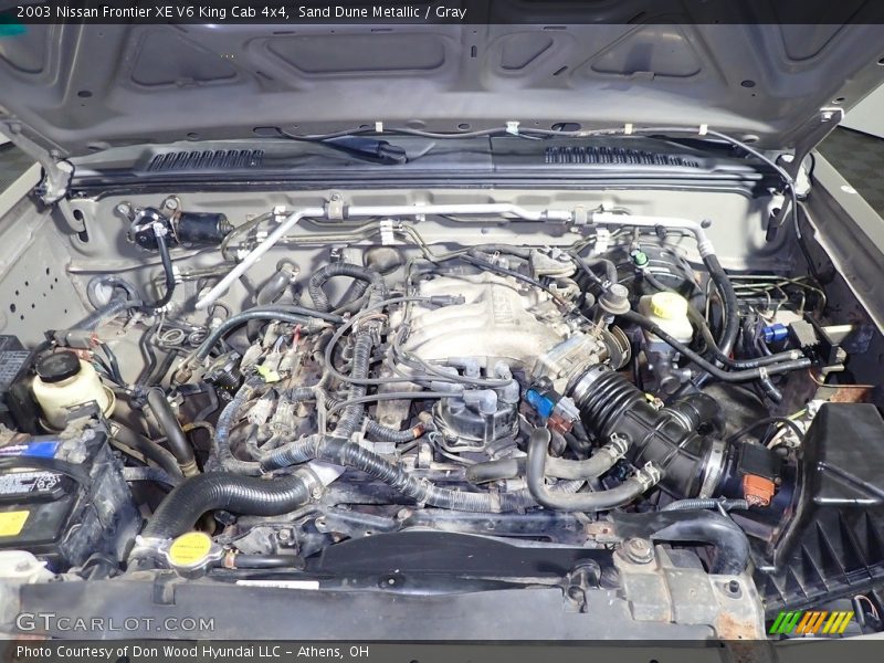  2003 Frontier XE V6 King Cab 4x4 Engine - 3.3 Liter SOHC 12-Valve V6