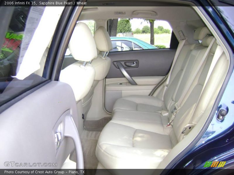 Sapphire Blue Pearl / Wheat 2006 Infiniti FX 35