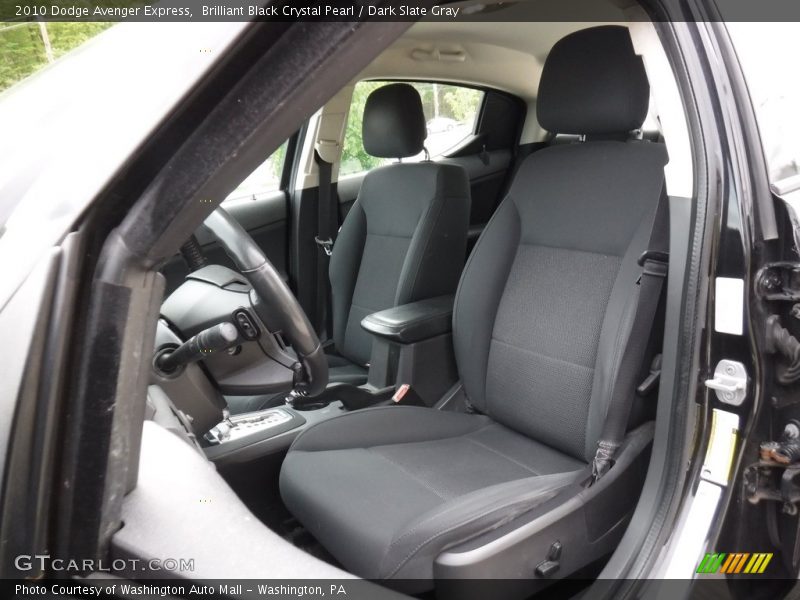 Brilliant Black Crystal Pearl / Dark Slate Gray 2010 Dodge Avenger Express