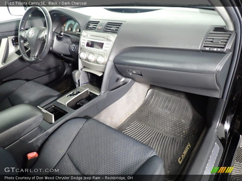 Black / Dark Charcoal 2011 Toyota Camry SE