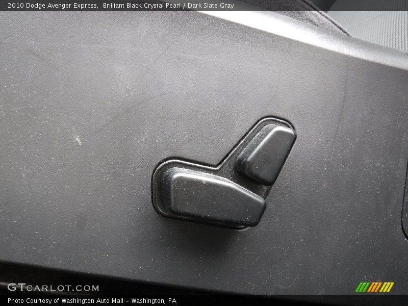 Brilliant Black Crystal Pearl / Dark Slate Gray 2010 Dodge Avenger Express