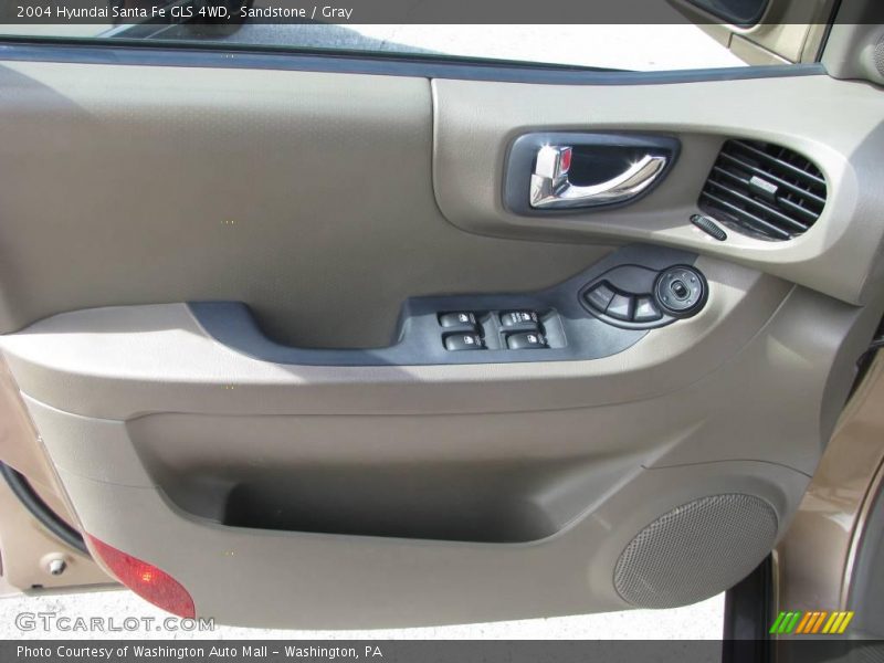Sandstone / Gray 2004 Hyundai Santa Fe GLS 4WD