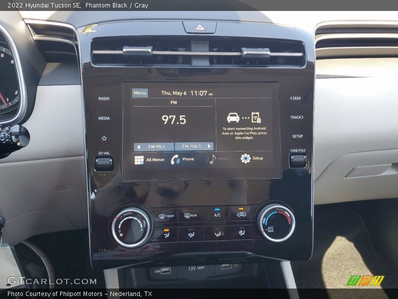 Controls of 2022 Tucson SE