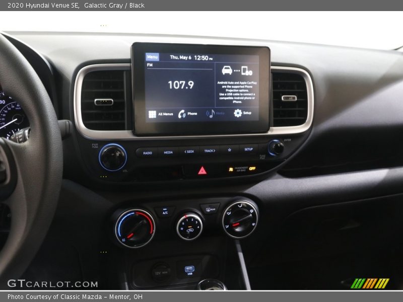 Galactic Gray / Black 2020 Hyundai Venue SE