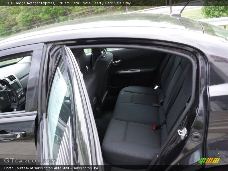 Brilliant Black Crystal Pearl / Dark Slate Gray 2010 Dodge Avenger Express