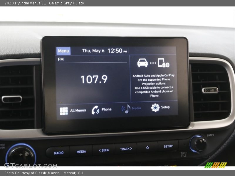 Galactic Gray / Black 2020 Hyundai Venue SE