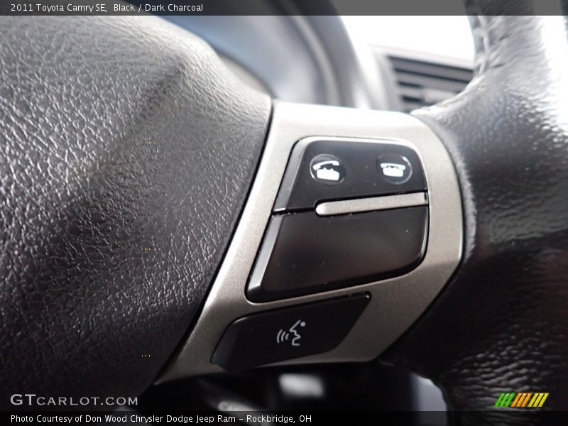 Black / Dark Charcoal 2011 Toyota Camry SE