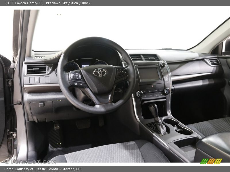 Predawn Gray Mica / Black 2017 Toyota Camry LE