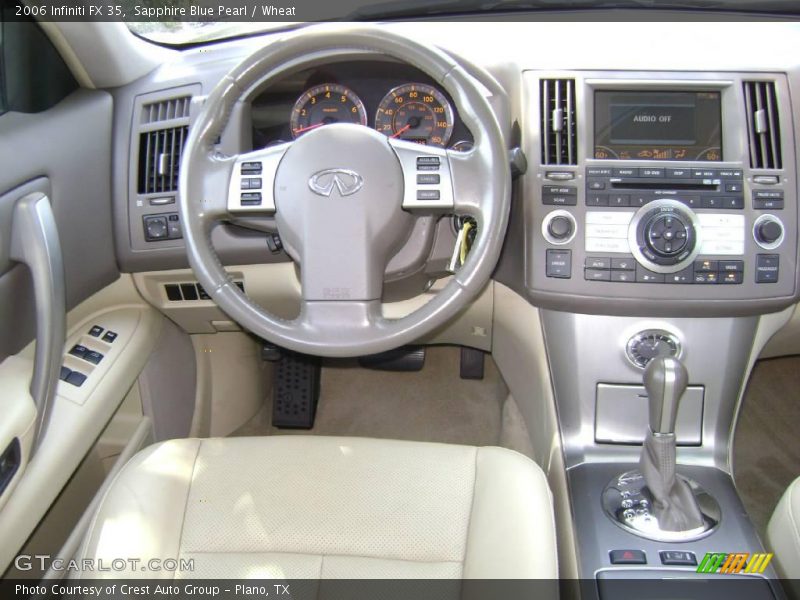 Sapphire Blue Pearl / Wheat 2006 Infiniti FX 35