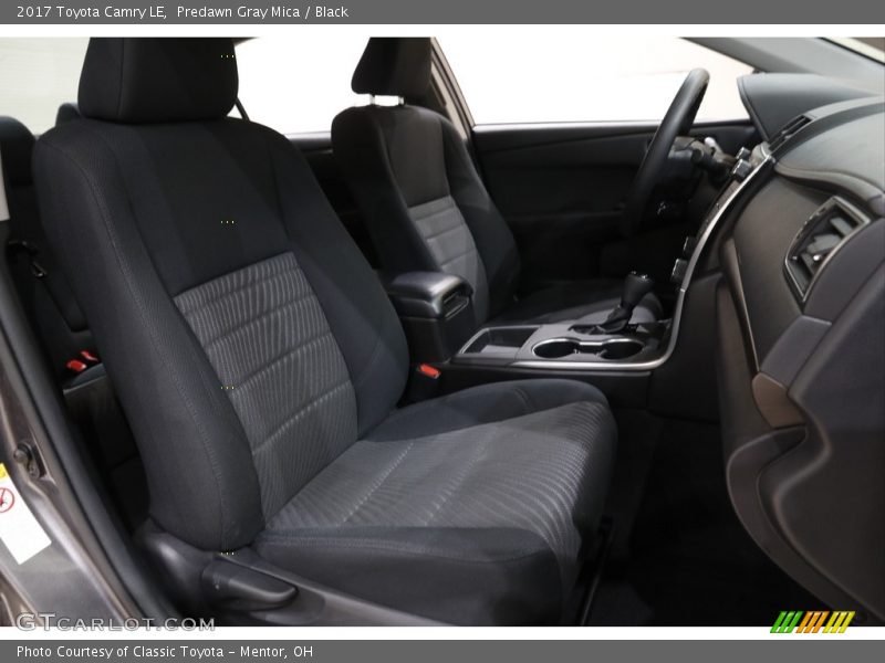 Predawn Gray Mica / Black 2017 Toyota Camry LE