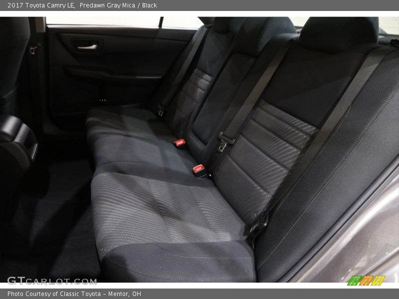 Predawn Gray Mica / Black 2017 Toyota Camry LE