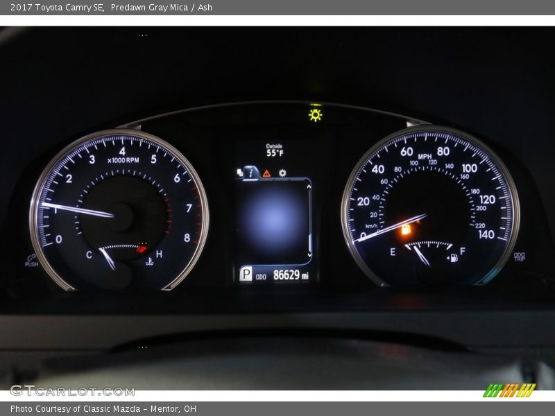 Predawn Gray Mica / Ash 2017 Toyota Camry SE