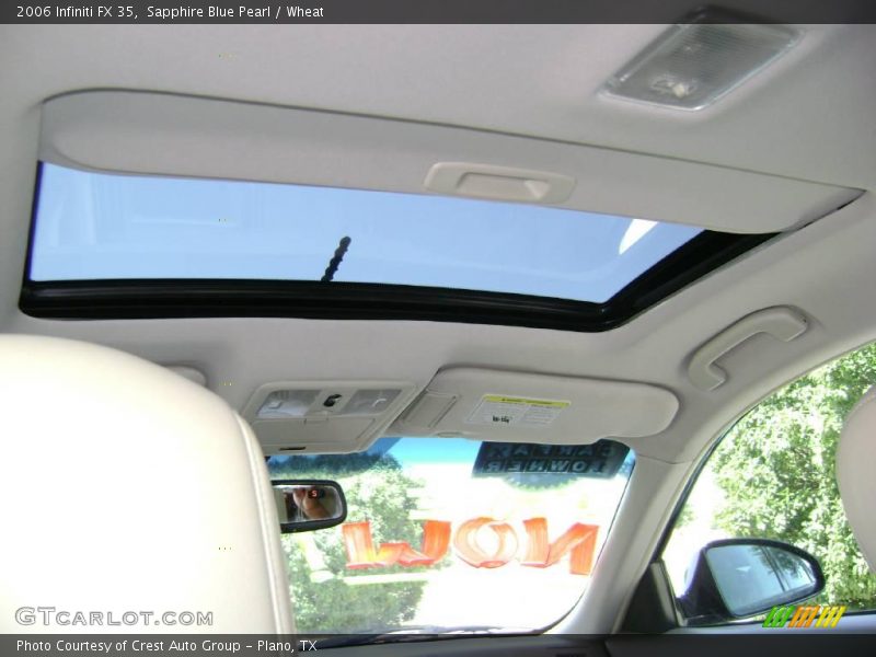 Sapphire Blue Pearl / Wheat 2006 Infiniti FX 35