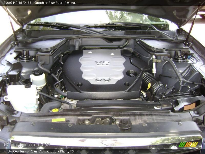 Sapphire Blue Pearl / Wheat 2006 Infiniti FX 35