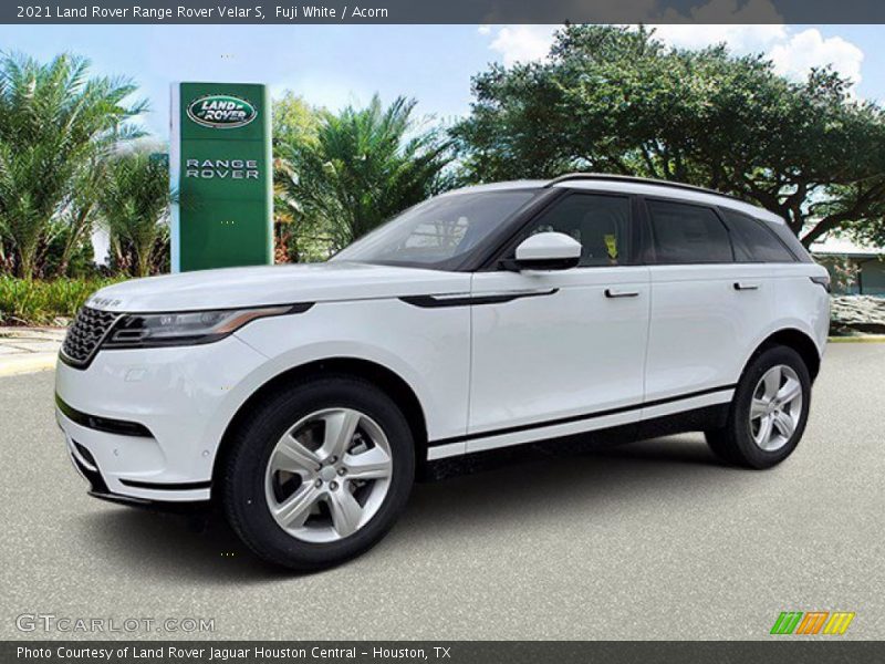 Fuji White / Acorn 2021 Land Rover Range Rover Velar S