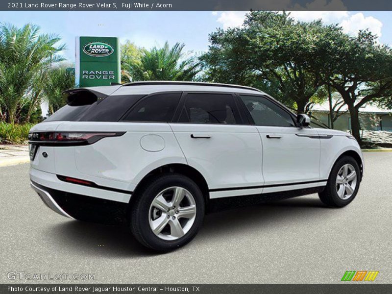 Fuji White / Acorn 2021 Land Rover Range Rover Velar S