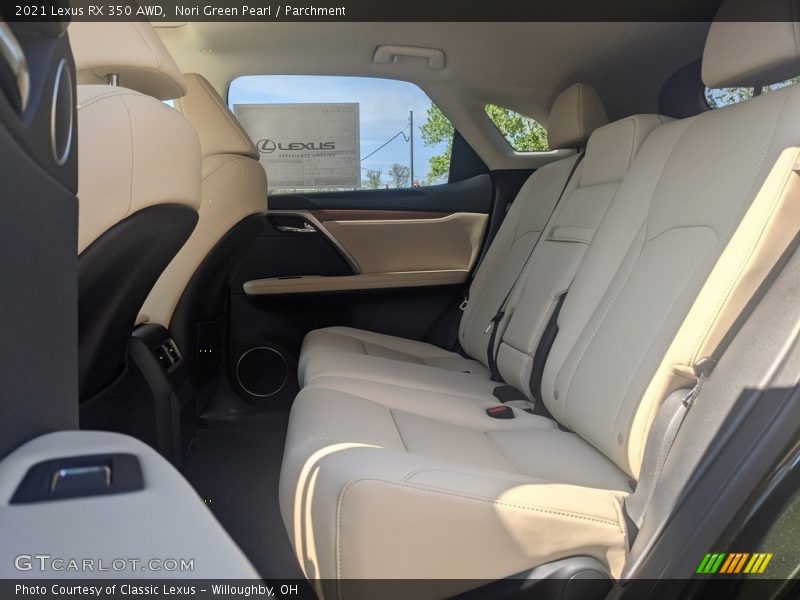 Nori Green Pearl / Parchment 2021 Lexus RX 350 AWD