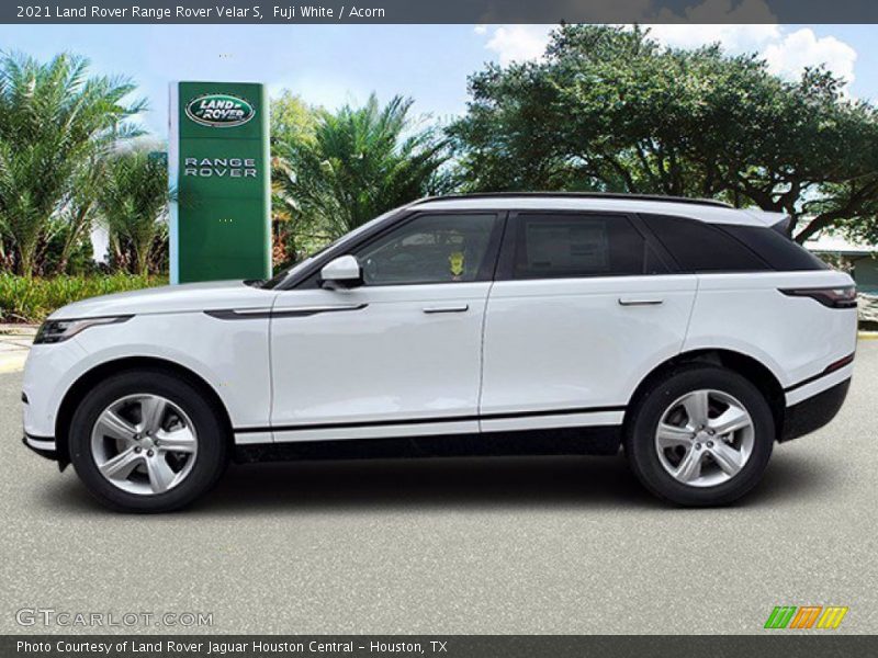 Fuji White / Acorn 2021 Land Rover Range Rover Velar S
