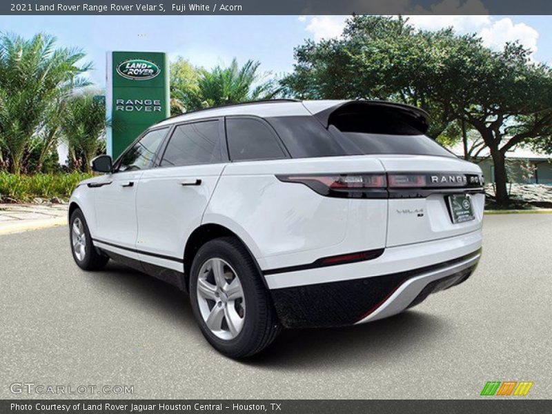 Fuji White / Acorn 2021 Land Rover Range Rover Velar S