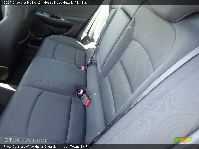 Mosaic Black Metallic / Jet Black 2017 Chevrolet Malibu LS