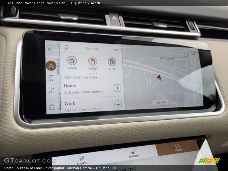 Fuji White / Acorn 2021 Land Rover Range Rover Velar S