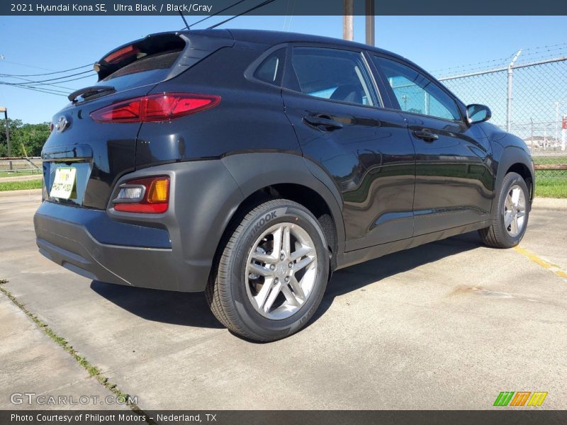 Ultra Black / Black/Gray 2021 Hyundai Kona SE