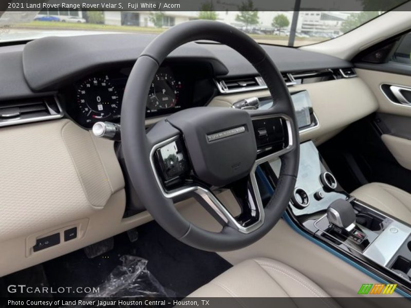 Fuji White / Acorn 2021 Land Rover Range Rover Velar S