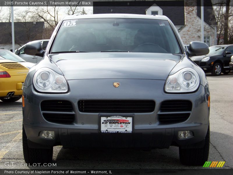 Titanium Metallic / Black 2005 Porsche Cayenne S