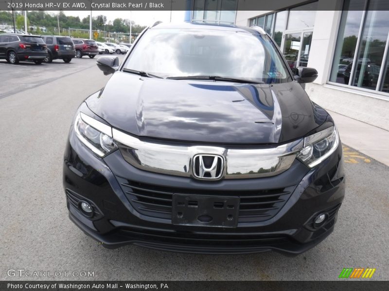 Crystal Black Pearl / Black 2019 Honda HR-V EX AWD