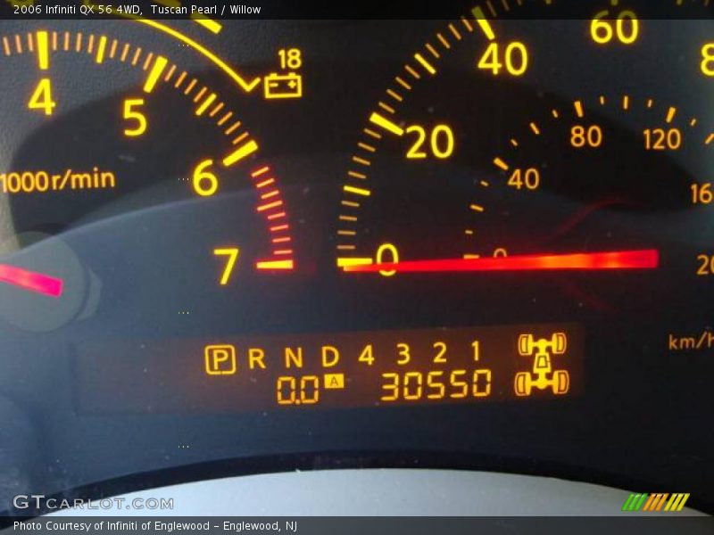 Tuscan Pearl / Willow 2006 Infiniti QX 56 4WD