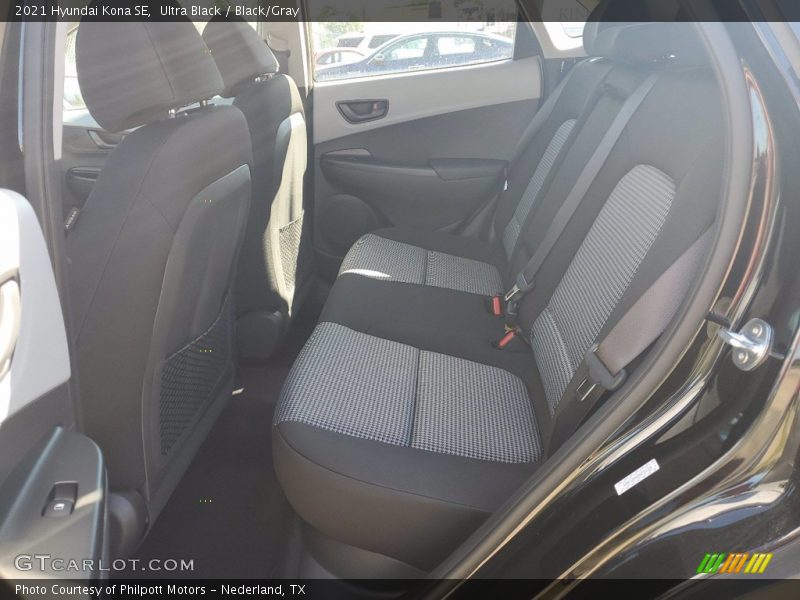 Ultra Black / Black/Gray 2021 Hyundai Kona SE