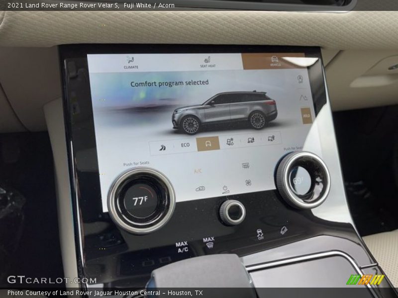 Fuji White / Acorn 2021 Land Rover Range Rover Velar S